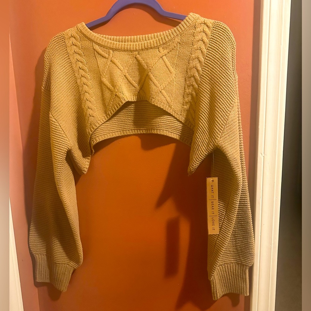Almost Famous Sweater Shrug